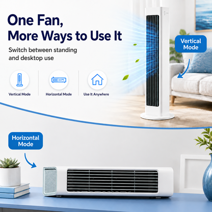 BreezeMax Portable Air Cooler Fan